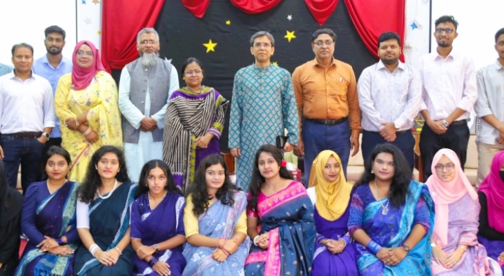 যবিপ্রবির সিডিএম বিভাগে নবীনবরণ ও বিদায় সংবর্ধনা